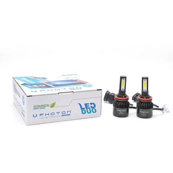 Duo H8-H11-H16 Uyumlu 12V LED Headlıght ürün görseli