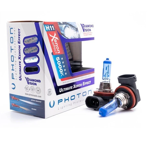 H11 12V Uyumlu 55W Diamond Vision ürün görseli