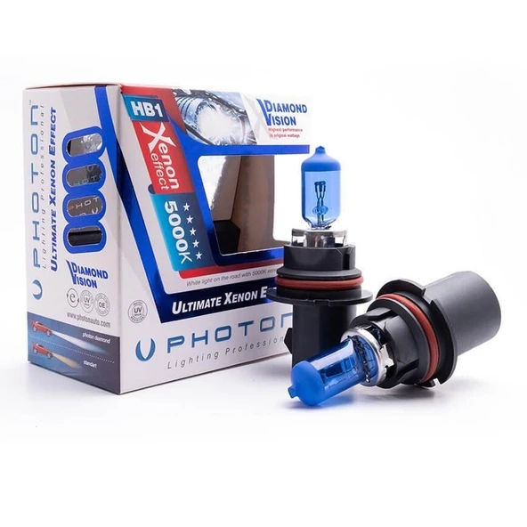 Hatchback1 9004 Uyumlu 12V 65/55W 5000K Diamond Vision ürün görseli