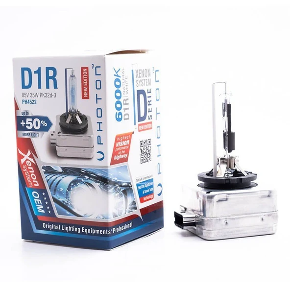 D1R 6000K Uyumlu 0,5 Fazla Işık Oem Ampul ürün görseli