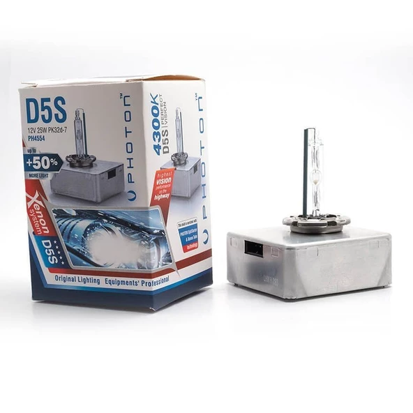 D5S 4300K Uyumlu 0,5 Fazla Işık Oem Ampul - Resim 2