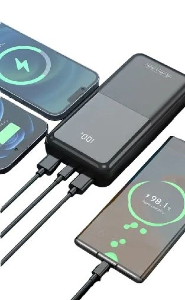 Tonex PD-10 10.000Mah Powerbank 3A PD 22.5W  Hızlı Şarj - 5