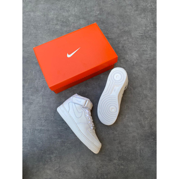 Nıke Air Force Beyaz Bilekli