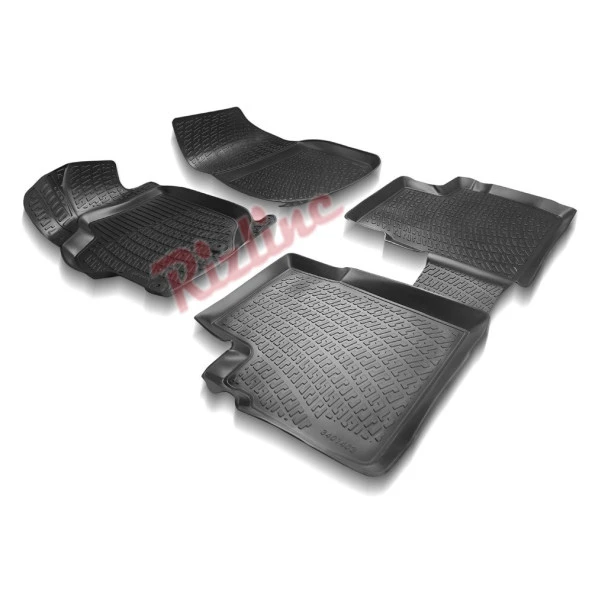 Citroen C-Elysee 2012 için Sonrası 3D Havuzlu Paspas Drs Offroad 4X4 - Resim 2