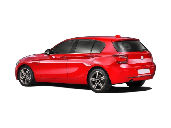 Bmw 1 Serisi için F20 Krom Cam Çıtası 4 Parça 2011-2019