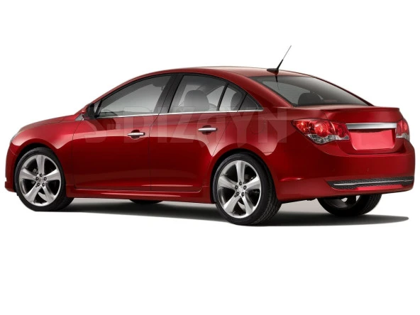 Chevrolet Cruze Sedan için Krom Bagaj Çıtası 2009 Üzeri