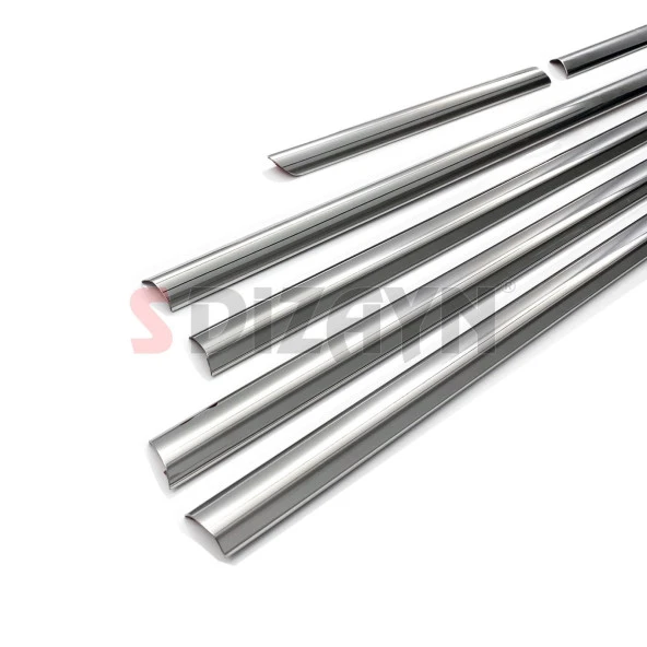 Chevrolet Cruze Sedan için Krom Cam Çıtası 6 Parça 2009 Üzeri - Resim 3