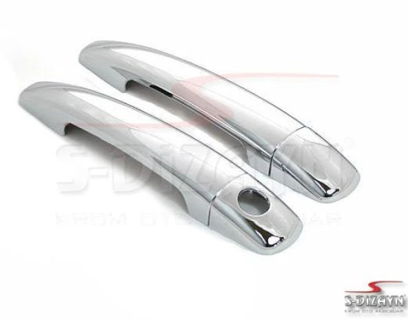 Citroen C3 Krom için Kapı Kolu 2 Kapı 2002-2009 - Resim 2