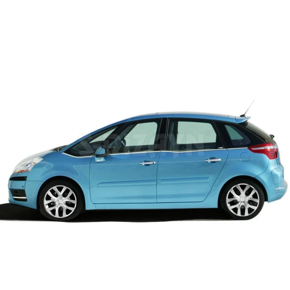 Citroen C4 Picasso için Krom Kapı Kolu 4 Kapı 2006-2010 - Resim 4