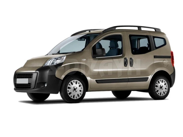 Citroen Nemo Krom için Cam Çıtası 2 Parça 2008 Üzeri