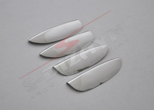 Dacia Logan Krom için Kapı Kolu 4 Kapı 2005-2013 - Resim 2