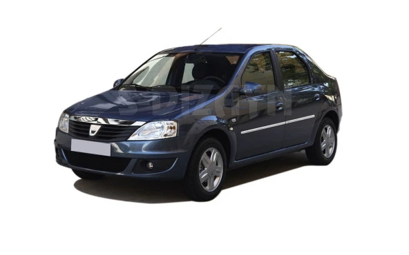 Dacia Logan Krom için Yan Kapı Çıtası 4 Parça 2008-2013