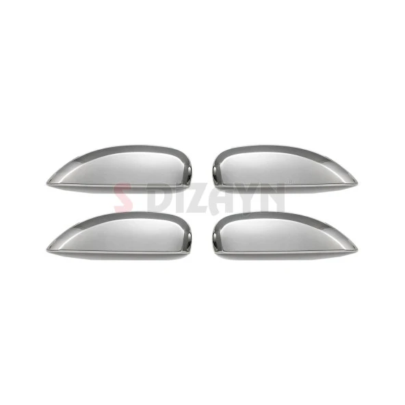 Dacia Logan Mcv için Krom Kapı Kolu 4 Kapı 2013-2020 - Resim 2