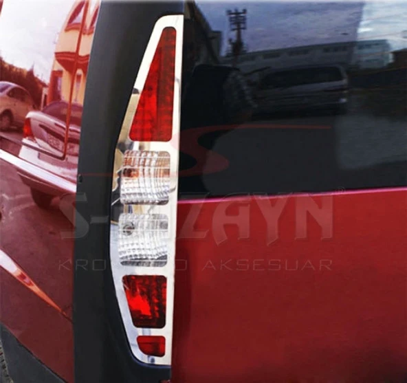 Fiat Doblo Krom için Stop Çerçevesi 2 Parça 2000-2006 - Resim 2