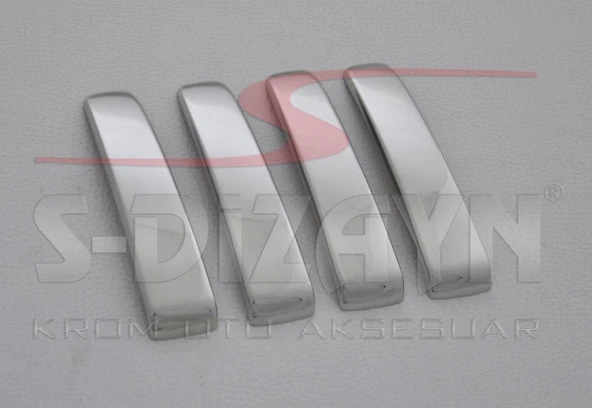 Fiat Fiorino Krom için Kapı Kolu 4 Kapı 2008 Üzeri - Resim 2