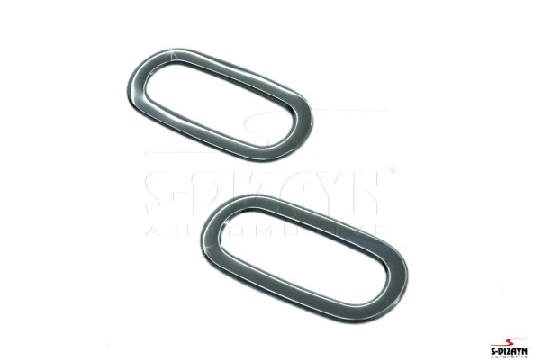 Fiat Fiorino Krom için Sinyal Çerçevesi 2 Parça 2008 Üzeri - Resim 2