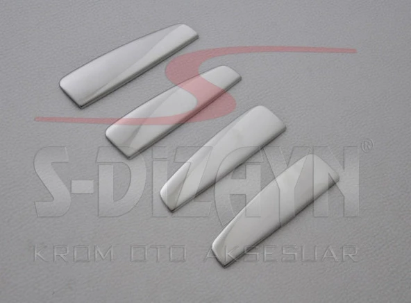 Fiat Grande Punto için Krom Kapı Kolu 4 Kapı 4 Parça 2006 Üzeri - Resim 2