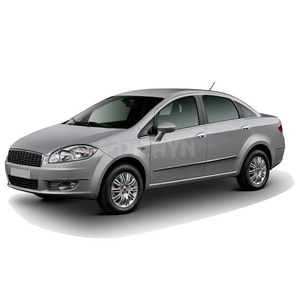 Fiat Linea Krom için Cam Çıtası 8 Parça 2007 Üzeri