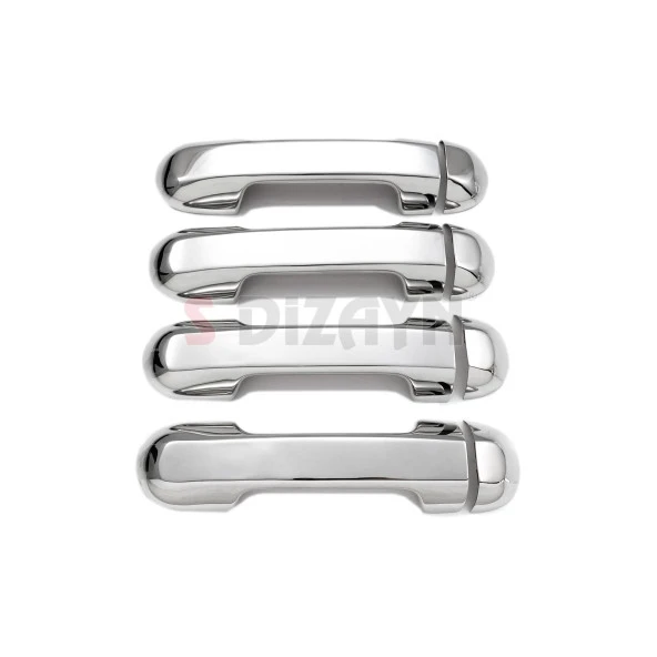 Ford Connect Krom için Kapı Kolu 4 Kapı 2002-2014 - Resim 2