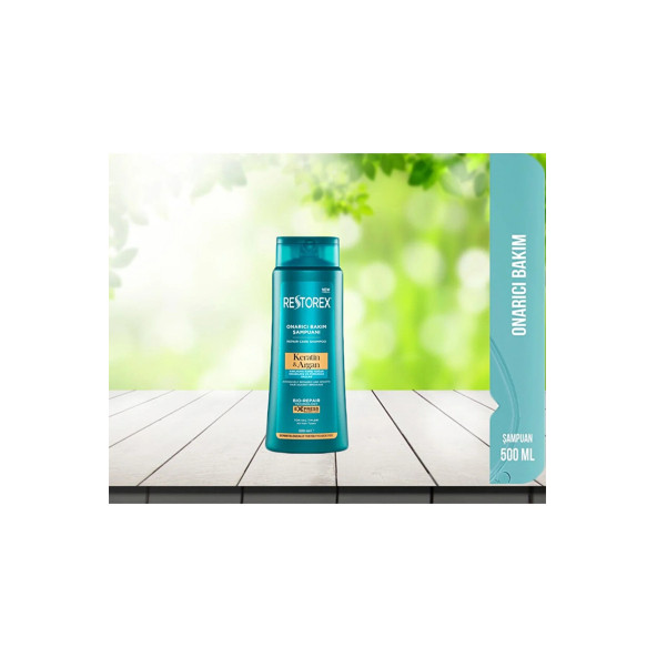 Restorex Keratin & Argan Onarıcı Şampuan 500 ml 1 Adet