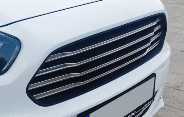 Ford Courier Krom için Ön Panjur Seti 6 Parça Orj. Model 2014-2017 - 2