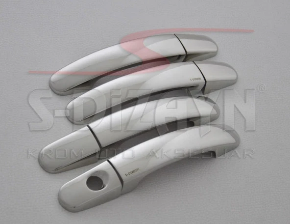 Ford Focus 2 için Krom Kapı Kolu 4 Kapı 2005-2008 - 2