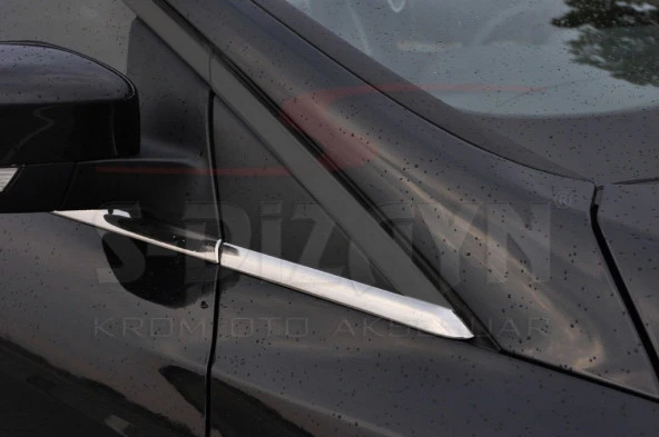 Ford Focus 3 için Sedan Krom Cam Çıtası 8 Parça 2011-2018 - Resim 4