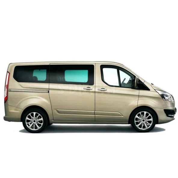 Ford Tourneo Custom için Krom Kapı Kolu 3 Kapı 7 Parça 2012 Üzeri