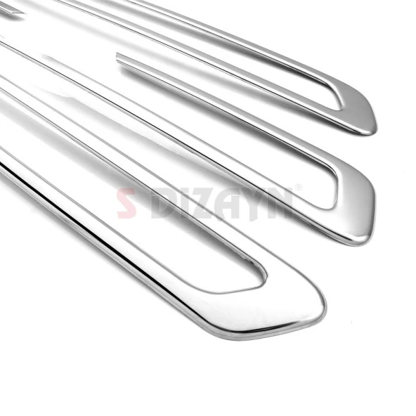 Ford Transit Krom için Ön Panjur 3 Parça 2014-2018 - Resim 4