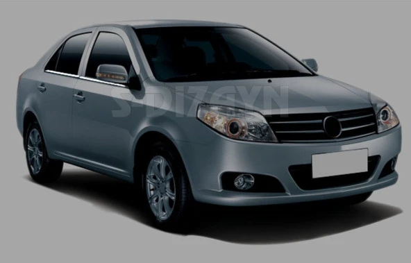 Geely Familia Krom için Cam Çıtası 6 Parça 2009 Üzeri ürün görseli