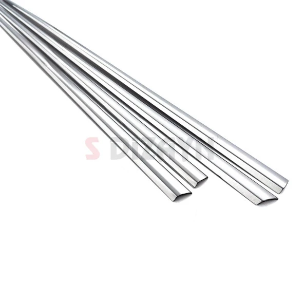 Honda Civic Krom için Cam Çıtası 4 Parça 2012-2016 - Resim 4