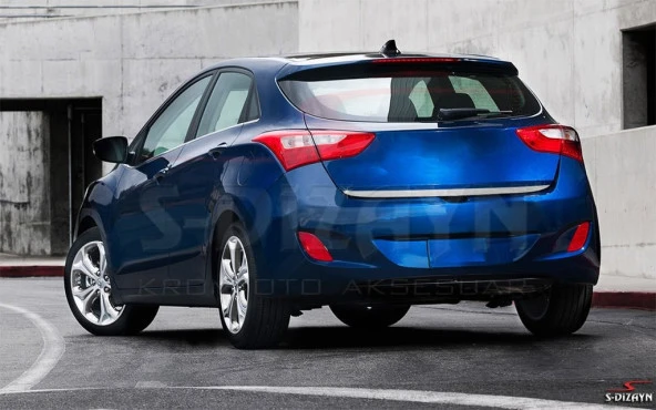 Hyundai İ30 Krom için Bagaj Alt Çıta 2012 Üzeri