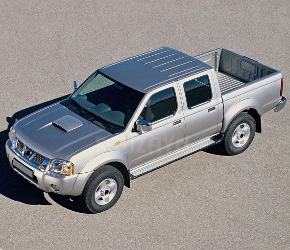 Nissan Pick Up için Krom Cam Çıtası 4 Parça 1999 Üzeri (Sky Star)