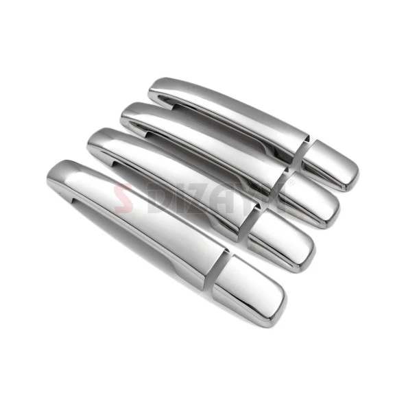 Nissan Navara Krom için Kapı Kolu 4 Kapı 2006-2015 - Resim 2