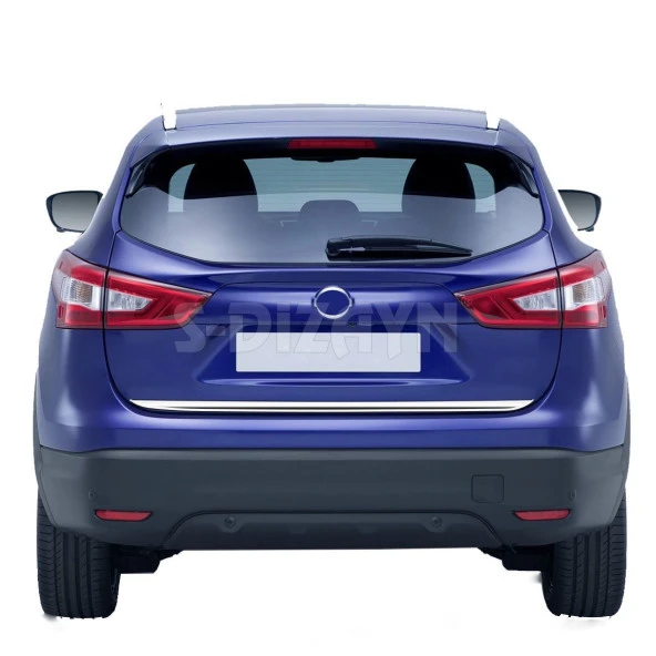 Nissan Qashqai Krom için Bagaj Alt Çıtası 2014-2021 - Resim 3