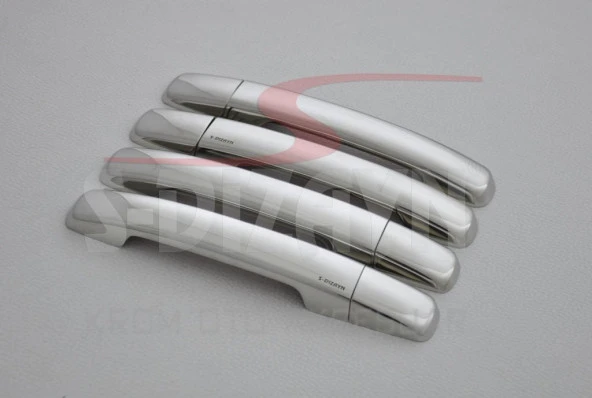 Nissan Qashqai Krom için Kapı Kolu 4 Kapı 2010-2013 - Resim 2