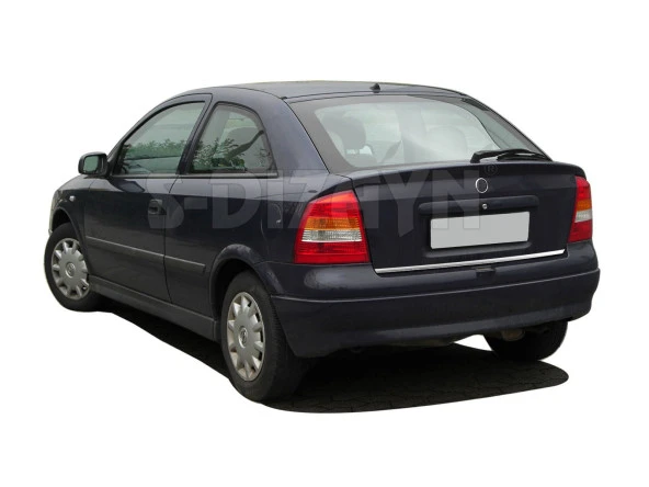 Opel Astra G için Krom Bagaj Alt Çıta 1998-2009