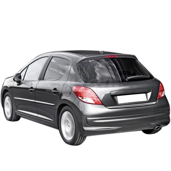 Peugeot 207 Krom için Bagaj Alt Çıta 2006-2012