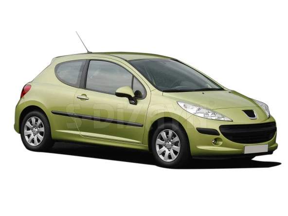 Peugeot 207 Krom için Kapı Kolu 2 Kapı 2006-2012