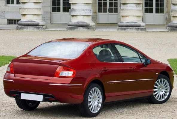 Peugeot 407 Krom için Cam Çıtası 4 Parça 2004-2010 - Resim 2