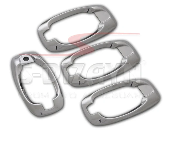 Peugeot Bipper Krom için Kapı Kolu Çerçevesi 4 Kapı 2008 Üzeri - Resim 2