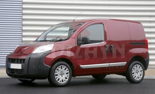Peugeot Bipper Krom için Yan Kapı Çıtası 4 Parça 2008 Üzeri