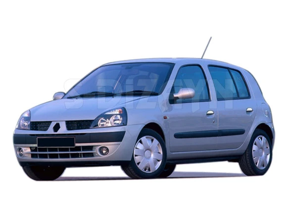 Renault Clio 2 için Hatchback Krom Kapı Kolu 4 Kapı 1999-2006