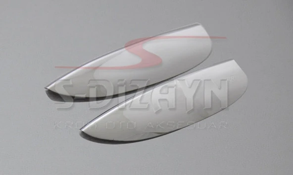 Renault Clio 2 için Hatchback Krom Kapı Kolu 2 Kapı 1999-2006 - Resim 2