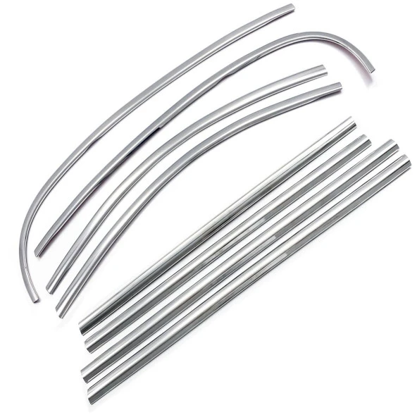 Renault Fluence Krom için Cam Çerçeve Seti 8 Parça 2010 Üzeri - Resim 3