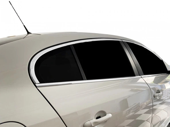 Renault Fluence Krom için Cam Çerçeve Seti 8 Parça 2010 Üzeri - Resim 4