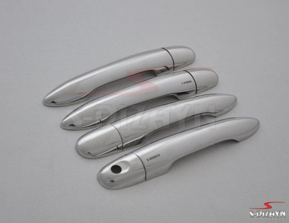 Renault Kangoo Krom için Kapı Kolu 4 Kapı 2008 Üzeri - Resim 2