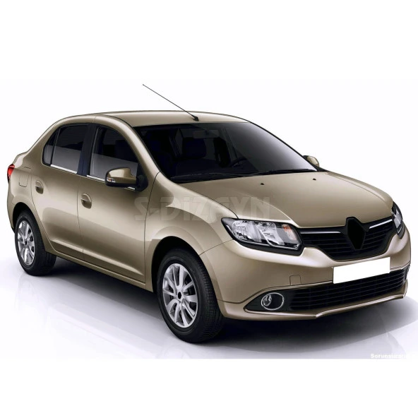 Renault Symbol 3 için Krom Cam Çıtası 4 Parça 2013 Üzeri