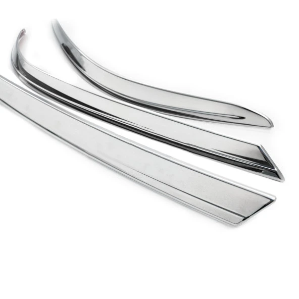 Volkswagen Passat B8 için Krom Far Üzeri Çıta Seti 3 Parça 2015 Üzeri - Resim 4