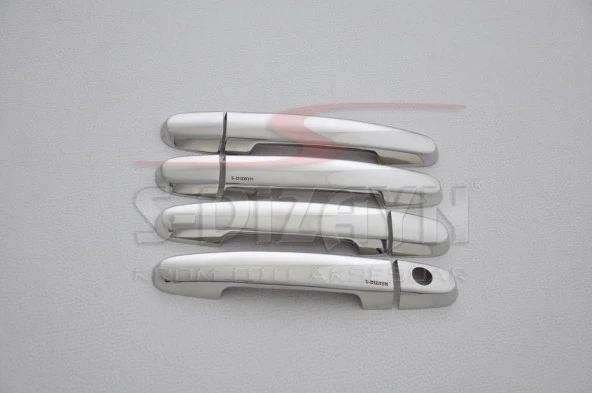 Toyota Verso Krom için Kapı Kolu 4 Kapı 2004-2009 - 2